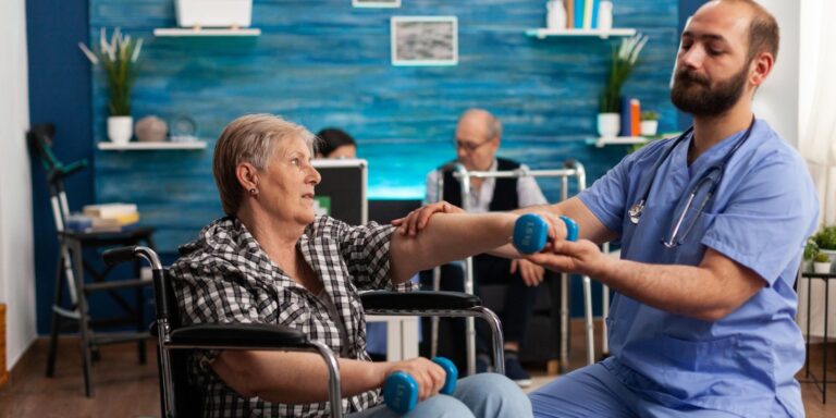 Rehabilitation centre in Gurugram supporting stroke recovery at NeuroLink Rehab Centre